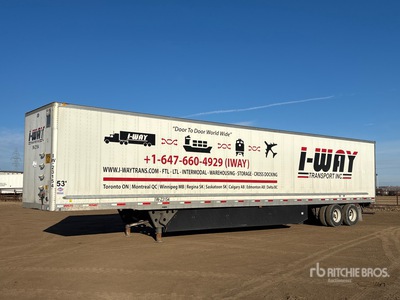 2023 Utility VS2DX 53 ft x 102 in T/A مقطورة فان