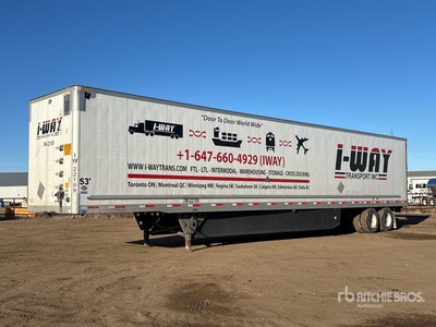 2022 Utility 53 ft x 102 in T/A Gesloten aanhangwagen