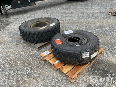 (1) Michelin 16.00R20 Tire w/Wheel & (1) Michelin 365/30R20 Tire w/Wheel