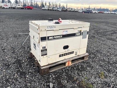 2014 Multiquip DA7000SSA2 6 kW Skid-Mounted Generator Set