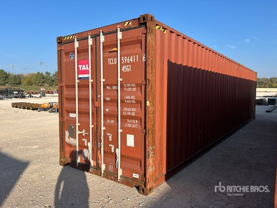 2010 40 ft High Cube Storage Container