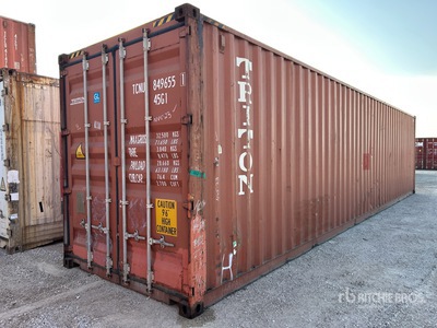 2008 40 ft High Cube Storage Container