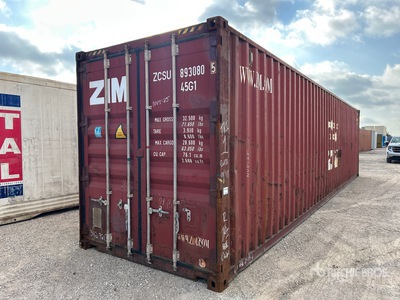 2007 40 ft High Cube Storage Container