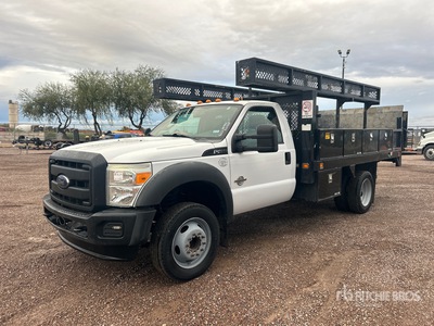 2012 Ford F-450 XL 4x2 Flatbed Truck