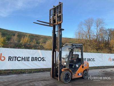 2018 Hangcha CPCD35 3500 kg Diesel Forklift. Forklift