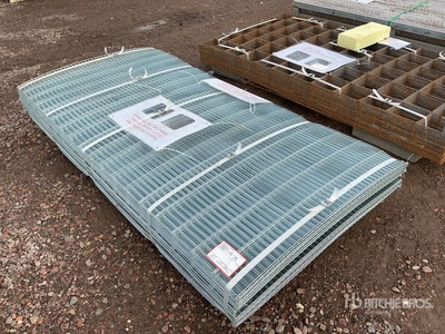 Quantity of (50) Galvanized Steel Garden Mesh