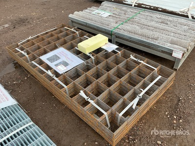 Quantity of (50) Metal Steel Wire Mesh Sheet