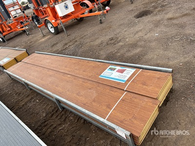 Quantity of (20) Polyurethane Insulated Metal Wall panels 15 in x 11 ft 8 in Varios otros