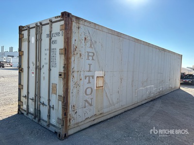 2002 40 ft High Cube Refrigerated Storage Container (Inoperable)