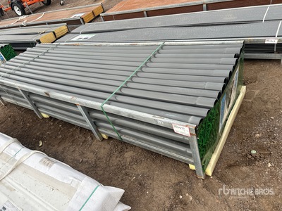 Quantity of (58) Grey UPVC Rigid Non-Metallic Conduit 3 In X 10 Ft Varios otros (Unused)