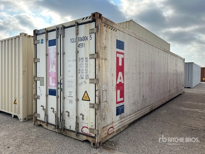2010 40 ft High Cube Refrigerated Storage Container (Inoperable)