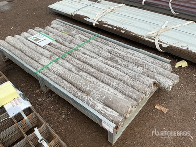 Quantity of (9) Rustproof Galvanized Iron Wire Mesh