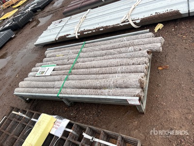 Quantity of (9) Rustproof Galvanized Iron Wire Mesh 6 Ft X 100 Ft Varios otros