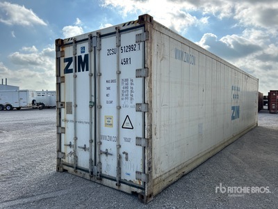 2010 40 ft High Cube Refrigerated Storage Container (Inoperable)
