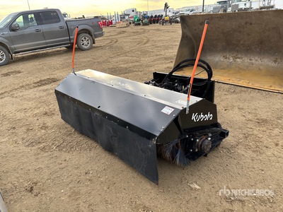 Kubota 84 in Broom Attachment