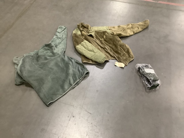 (15) Pairs of Flyer&rsquo;s Gloves, (95) Cold Weather Jackets & Assorted Items