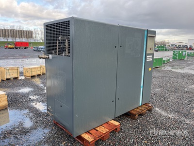 2019 Atlas Copco ZT37VSDMD Skid-Mounted Air Compressor