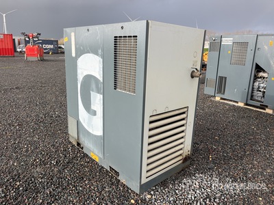 2017 Atlas Copco GA45VSDFF Skid-Mounted Air Compressor