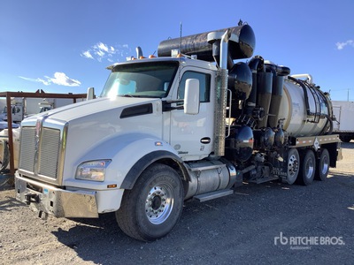 2015 Kenworth T880 8x4 ハイドロバキュームトラック