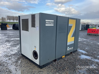 2019 Atlas Copco Z160VCA Skid-Mounted Air Compressor