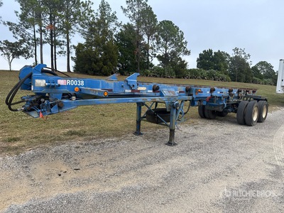 1996 Clement T/A Roll-Off Trailer