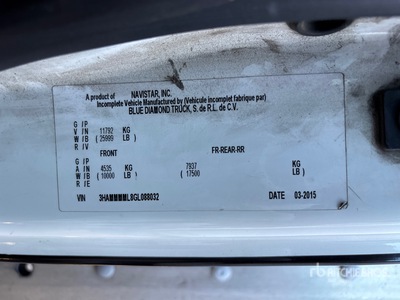 2016 International 4300 Van Truck