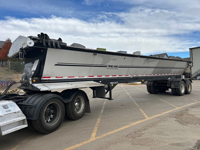 2008 Trail King OLB236 NG T/A Live Bottom Trailer