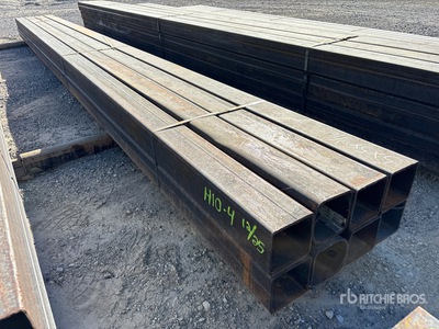 Quantity of (8) 5 in x 5 in x 3/16 in x 19 ft Square Tubing その他 - 店舗 & 倉庫