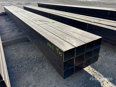 Quantity of (12) 5 in x 4 in x 20 ft 11 ga Rectangle Tubing その他 - 店舗 & 倉庫