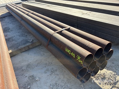 Quantity of (10) 5 1/2 in x 20 ft Sch 10 Steel Pipe