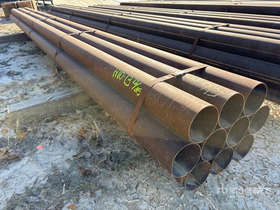 Quantity of (10) 5-1/2 in x 20 ft Sch 10 Steel Pipe