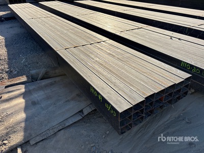 Quantity of (21) 2 in x 3 in x 15 ft 6 in 14 ga Rectangle Tubing その他 - 店舗 & 倉庫