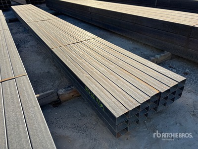 Quantity of (21) 2 in x 3 in x 15 ft 6 in 14 ga Rectangle Tubing その他 - 店舗 & 倉庫