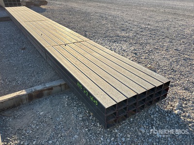 Quantity of (21) 2 in x 3 in x 15 ft 6 in 14 ga Rectangle Tubing その他 - 店舗 & 倉庫