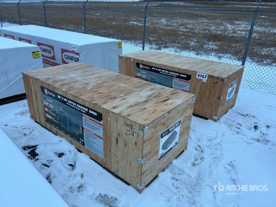 StanForge MS2640 26 ft x 40 ft Metal Garage Shed (Unused)