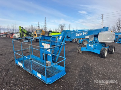 2012 Genie S45 4WD Diesel Telescopic Boom Lift