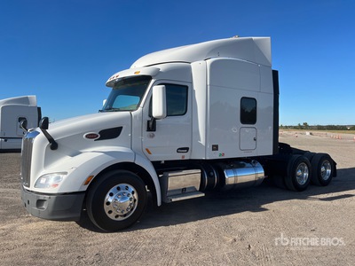 2019 Peterbilt 579 6x4 Cabeza Tractora Cabina Dormitorio