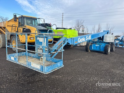 2008 Genie S-85 4WD Diesel Telescopic Boom Lift