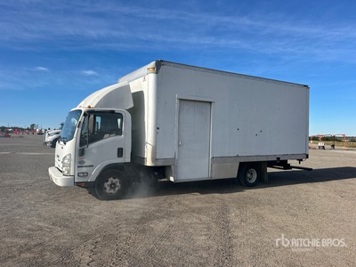 2012 Isuzu NPR 4x2 Van Truck