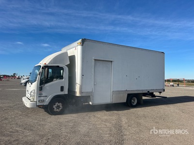 2012 Isuzu NPR 4x2 Van Truck