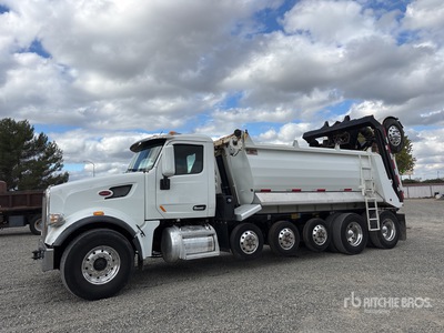 2020 Peterbilt 567 14x4 Super 18 Five Axle Dump Truck