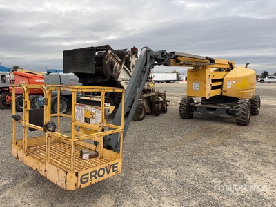 2002 Grove A60J 4WD Diesel Plataforma Elevadora Articulada