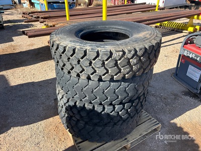 Quantity of (4) Michelin 12.00R20 Tires