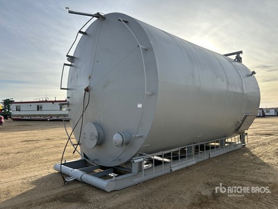 2001 Jiro Compression 400 bbl Skid Mounted Steel Tank