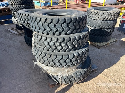 Quantity of (5) Michelin 12.00R20 Tires