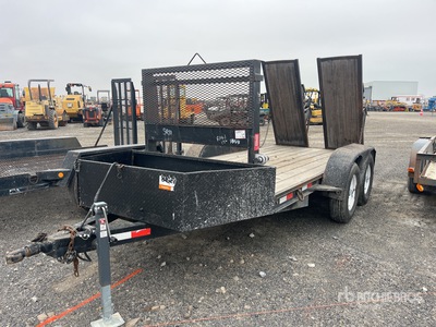 2006 Equip Manufacturing 825PPT 19 ft T/A Plant Trailer