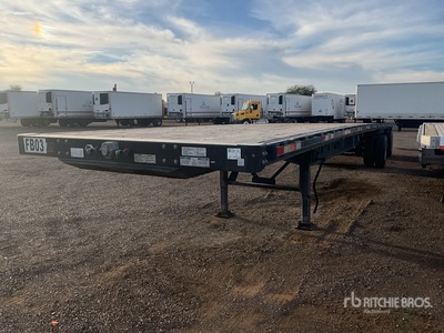 2019 Manac 10248K001L 48 ft T/A Spread Axle Flatbed Trailer