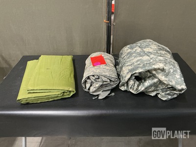 (13) Self-Inflating Sleeping Mats (28) Bivy Covers & Assorted Items