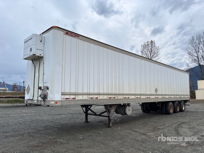 2013 Great Dane 53 ft x 102 in Tri/A Heated Gesloten aanhangwagen