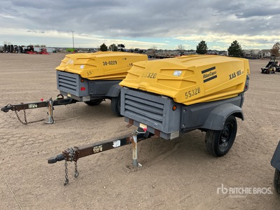 2011 Atlas Copco XAS185JD7TBV Mobile Air Compressor
